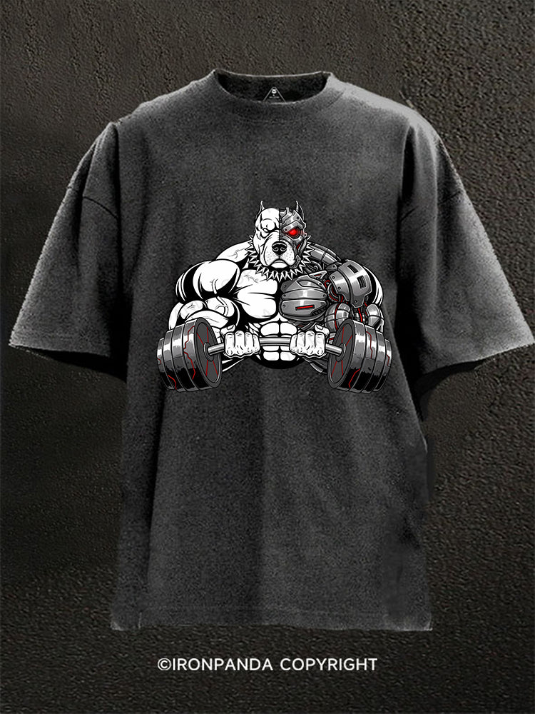 Ironlift Beast Washed Gym Shirt