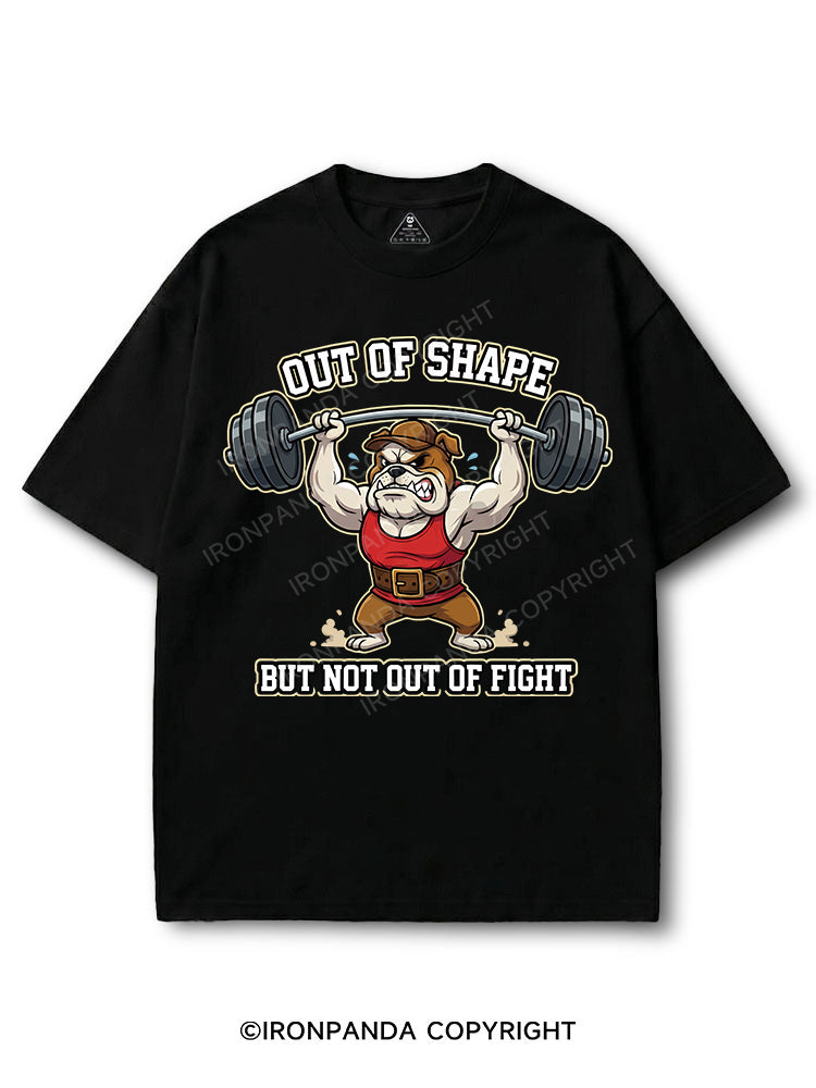 OUT OF SHAPE BUT NOT OUT OF FIGHT COTTON PUMP COVER