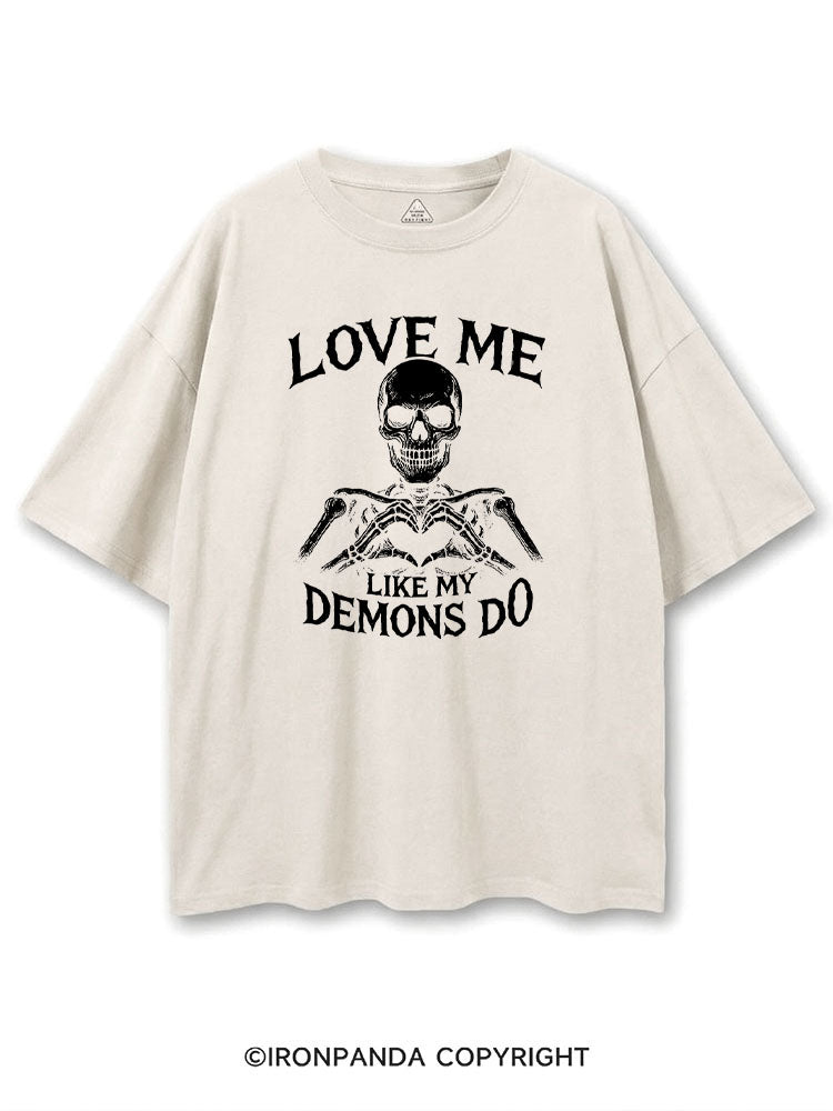 love me like my demons do COTTON PUMP COVER
