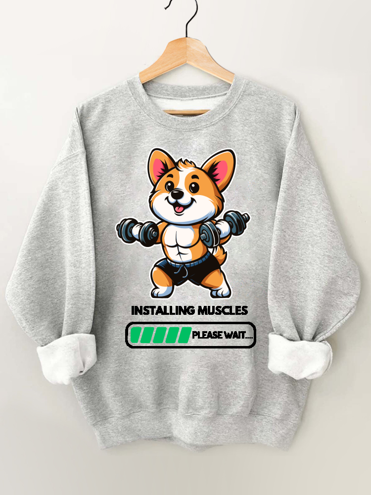 Lift Heavy Pet Dogs Gym Sweatshirt