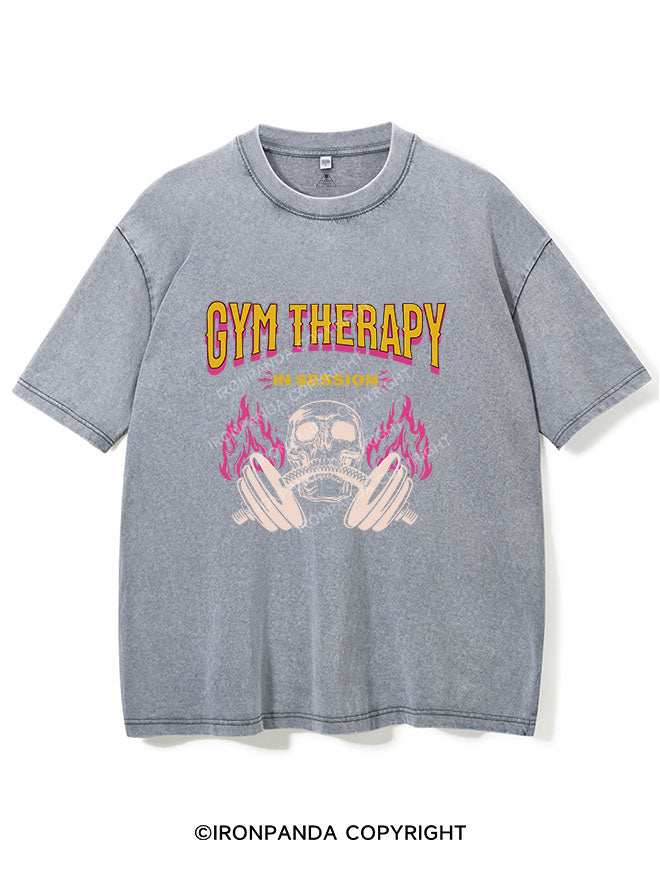 GYM THERAPY IN SESSION VINTAGE GYM SHIRT