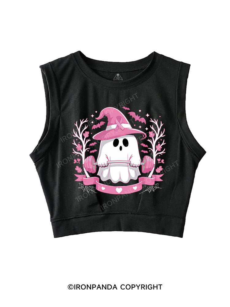 Weightlifting Ghost SLEEVELESS CROP TOPS