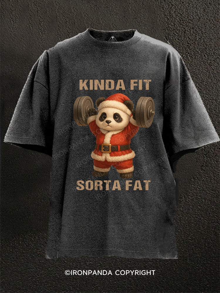 KINDA FIT SORTA FAT Washed Gym Shirt