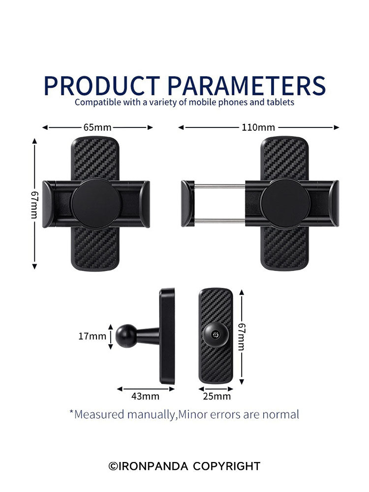 IRONPANDA Gym Phone Holder