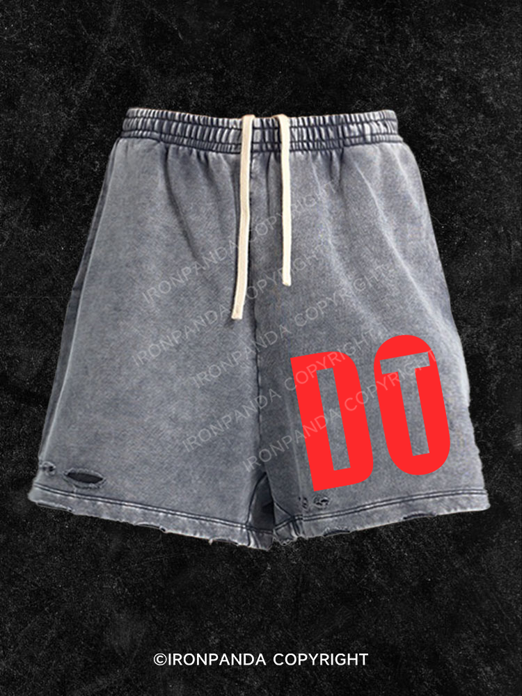 Do it Washed Washed Gym Shorts