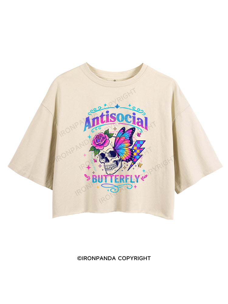 Antisocial Butterfly  CROP TOPS