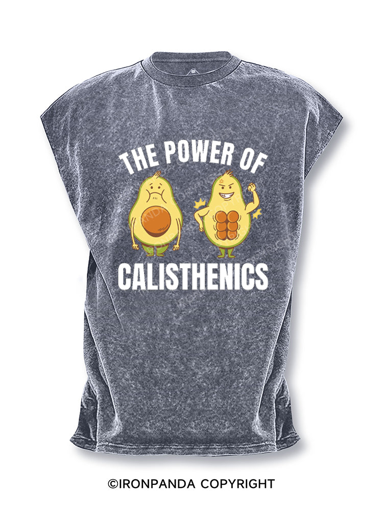 THE POWER OF CALISTHENICS Cut Off Tank