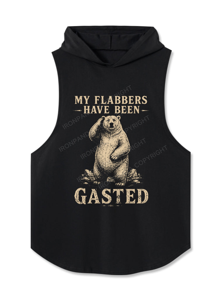 My Flabbers Have Been Gasted Bear Hooded Tank