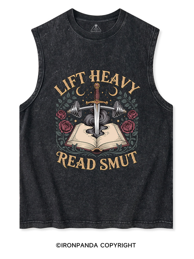 Lift Heavy Read Smut Gym Romance Reader Washed Tank