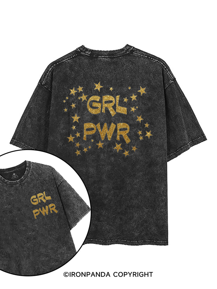Girl Power printed Gym Shirt