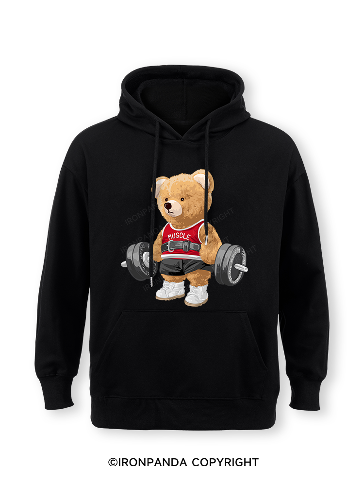 EXERCISE BEAR Classic Gym Hoodie