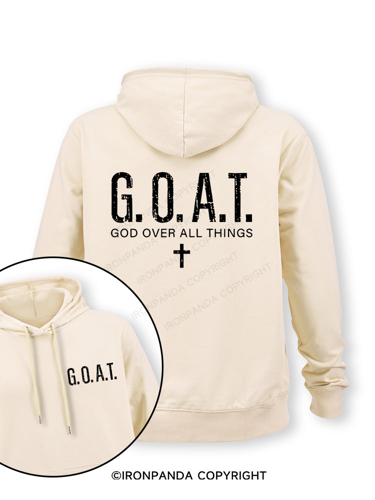 God over All Things Double-Sided Printed Classic Gym Hoodie