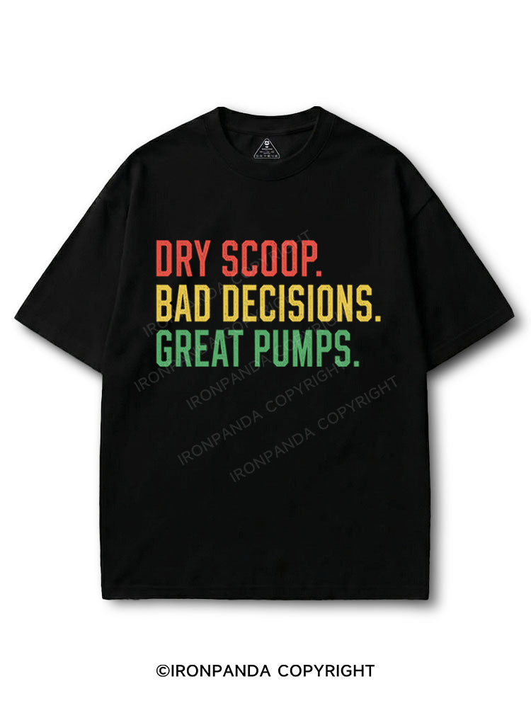 Dry scoop, bad decisions, great pumps COTTON PUMP COVER