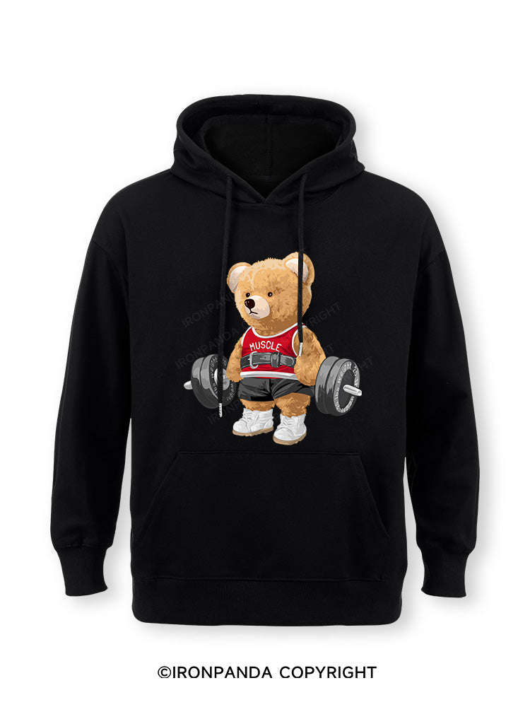 Exercise Bear Classic Gym Hoodie