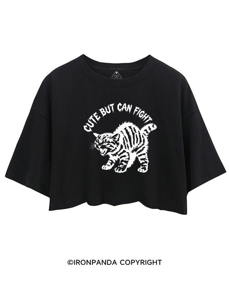 CUTE BUT CAN FIGHT CROP TOPS