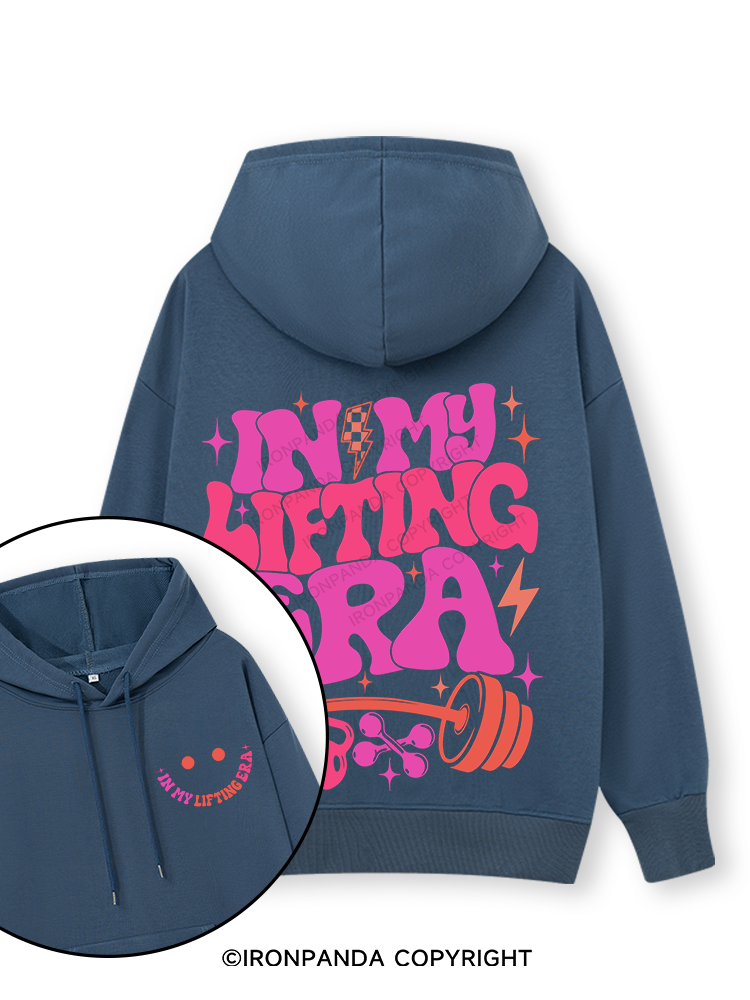 In My Lifting Era Double-Sided Printed Classic Gym Hoodie