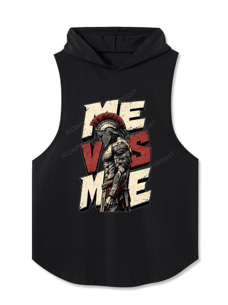 Me Vs Me Spartan Warrior Hooded Tank