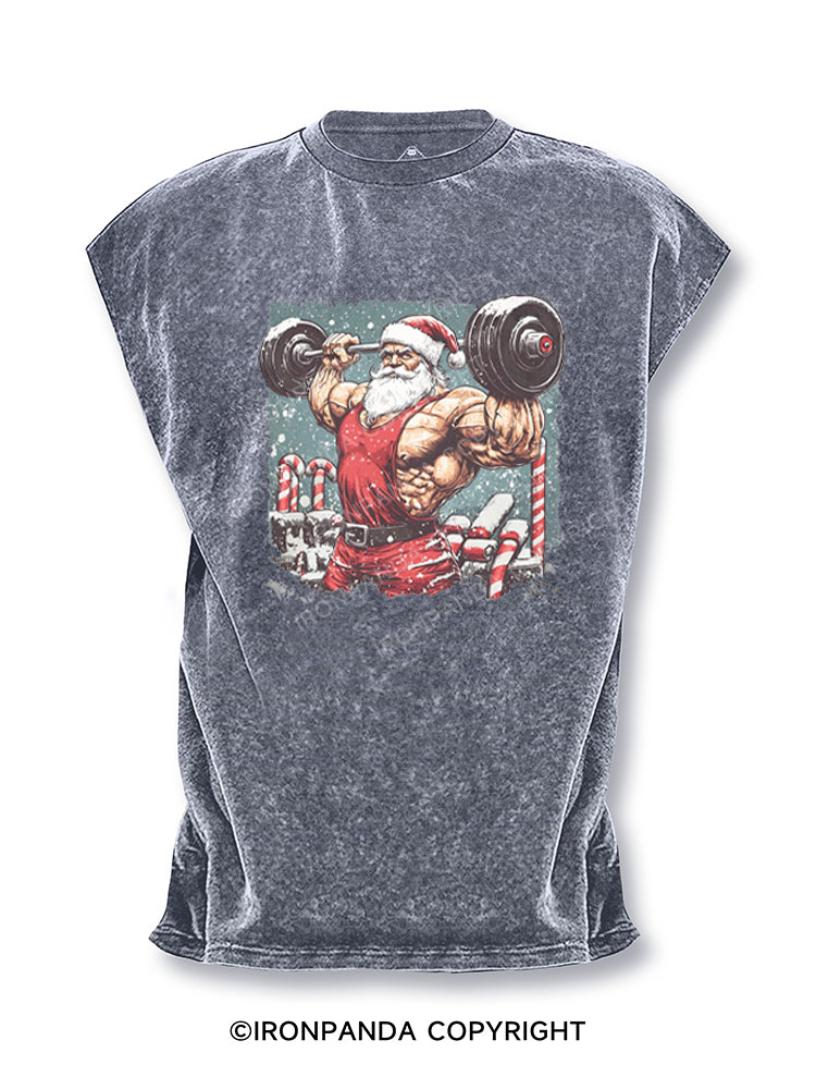 Muscle Santa Cut Off Tank