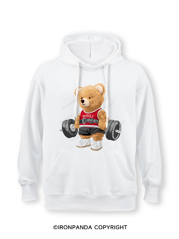 EXERCISE BEAR Classic Gym Hoodie