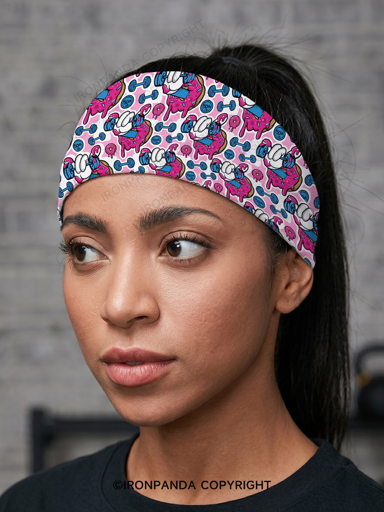 Sweet Lift Donut Gym Headband