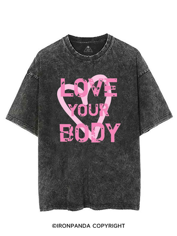 Love Your Body VINTAGE GYM SHIRT