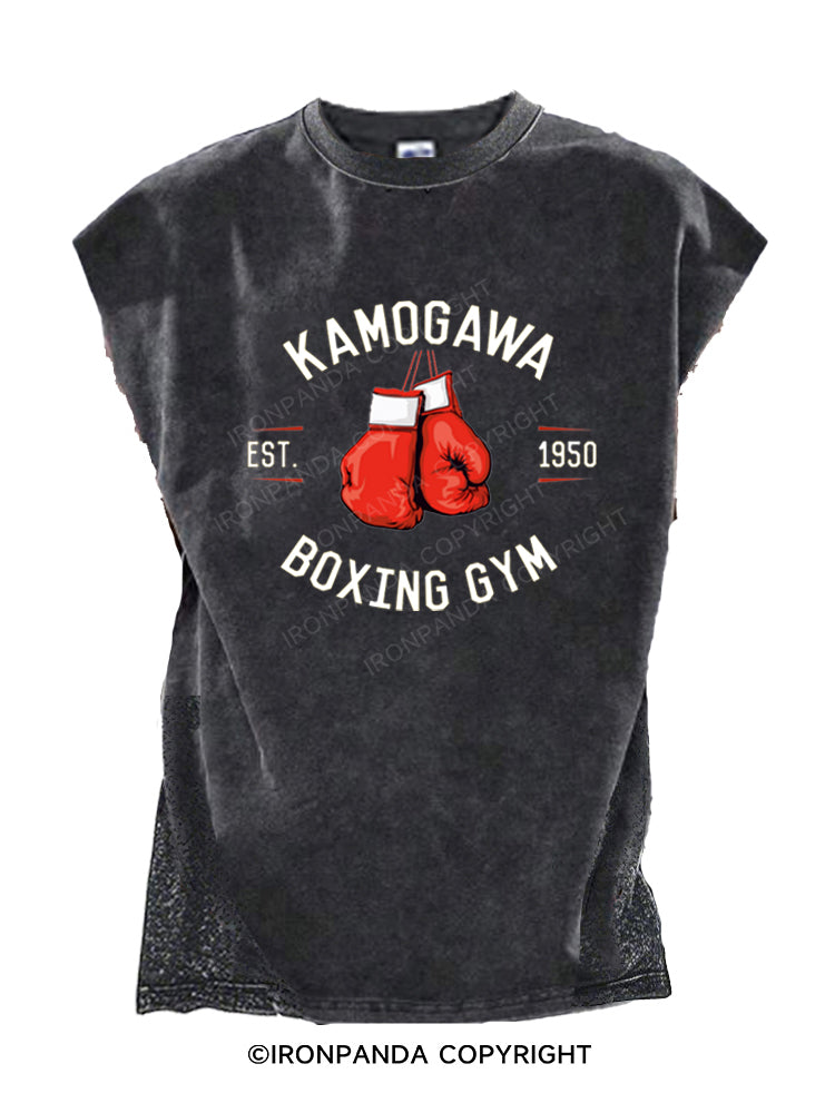 KAMOGAWA BOXING GYM Cut Off Tank