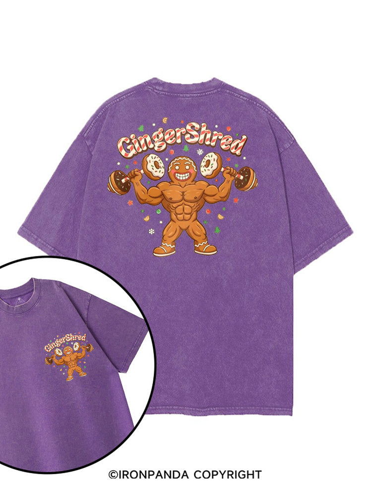 GingerShred printed Gym Shirt