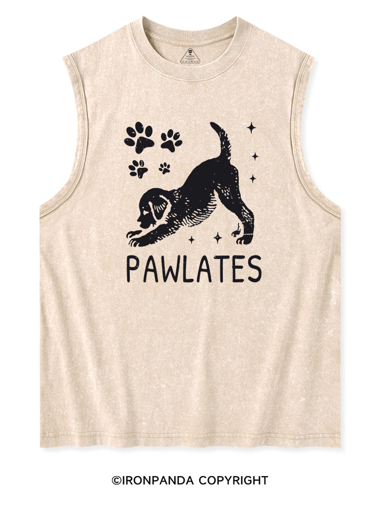 PAWLATES FUNNY DOG Washed Tank