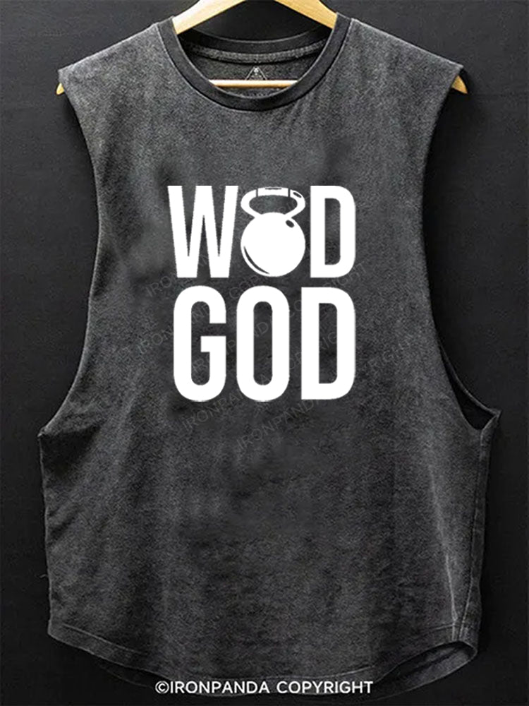 WOD God Scoop Bottom Cotton Tank