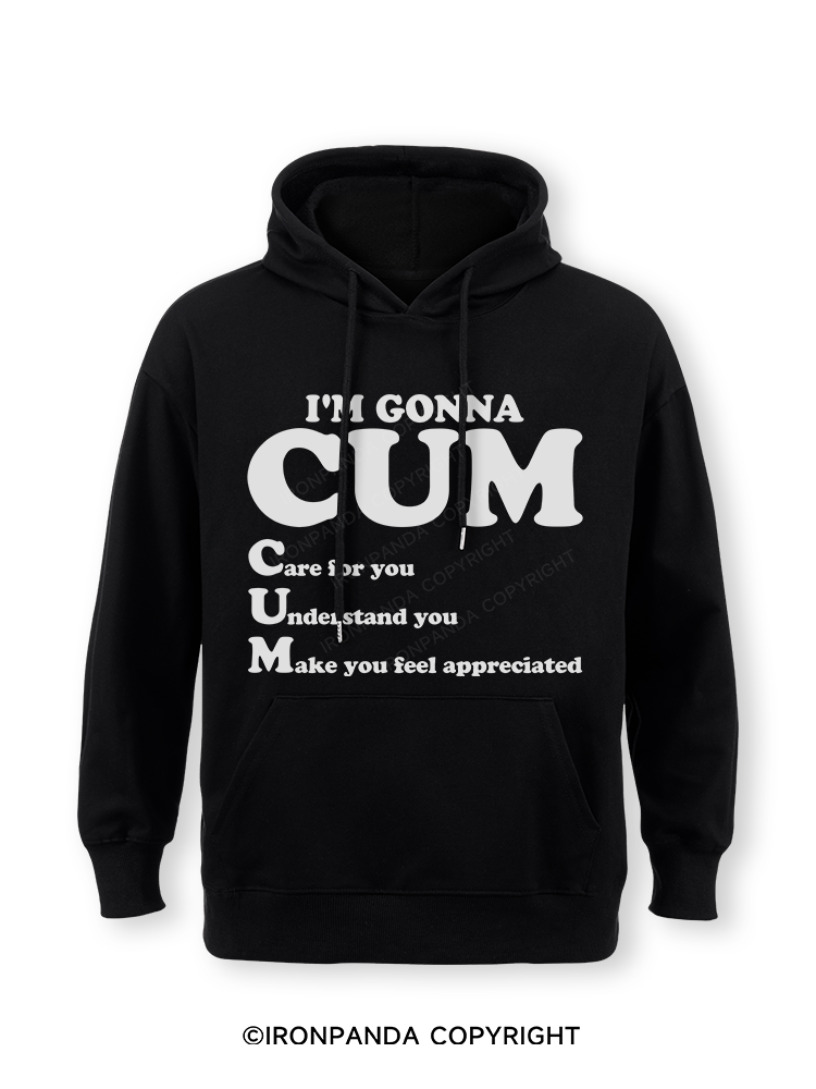 I’M GONNA CUM Classic Gym Hoodie