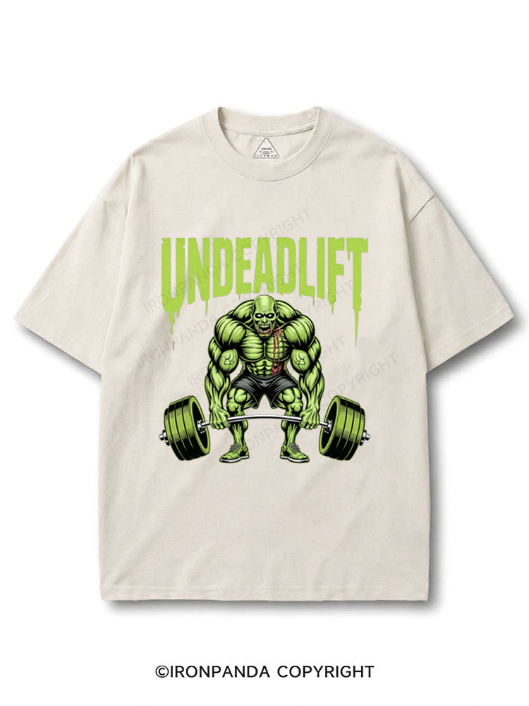 Undeadlift Funny Halloween Zombie Workout COTTON PUMP COVER