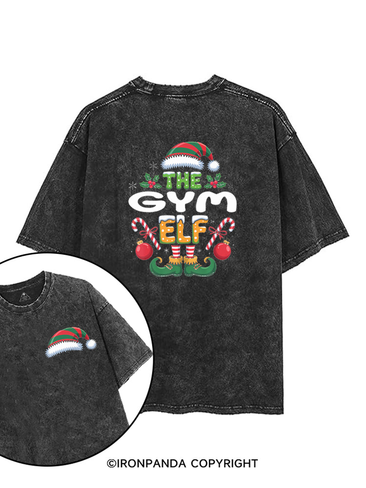 THE GYM ELF printed Gym Shirt