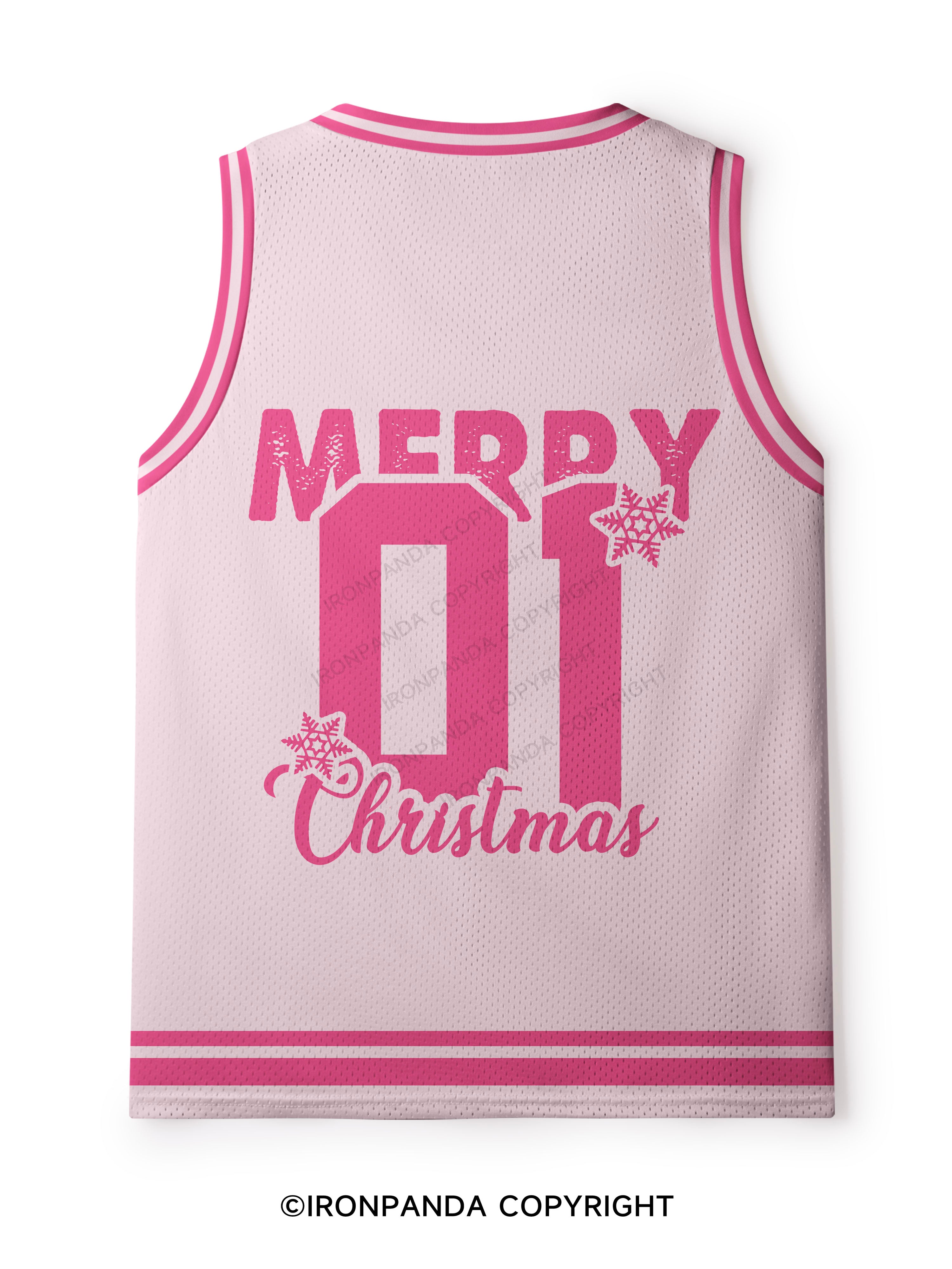 merry Christmas Mesh Tank Top