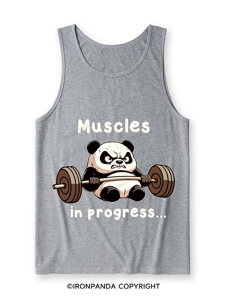 muscles in progress Ultra Soft Heather Tank