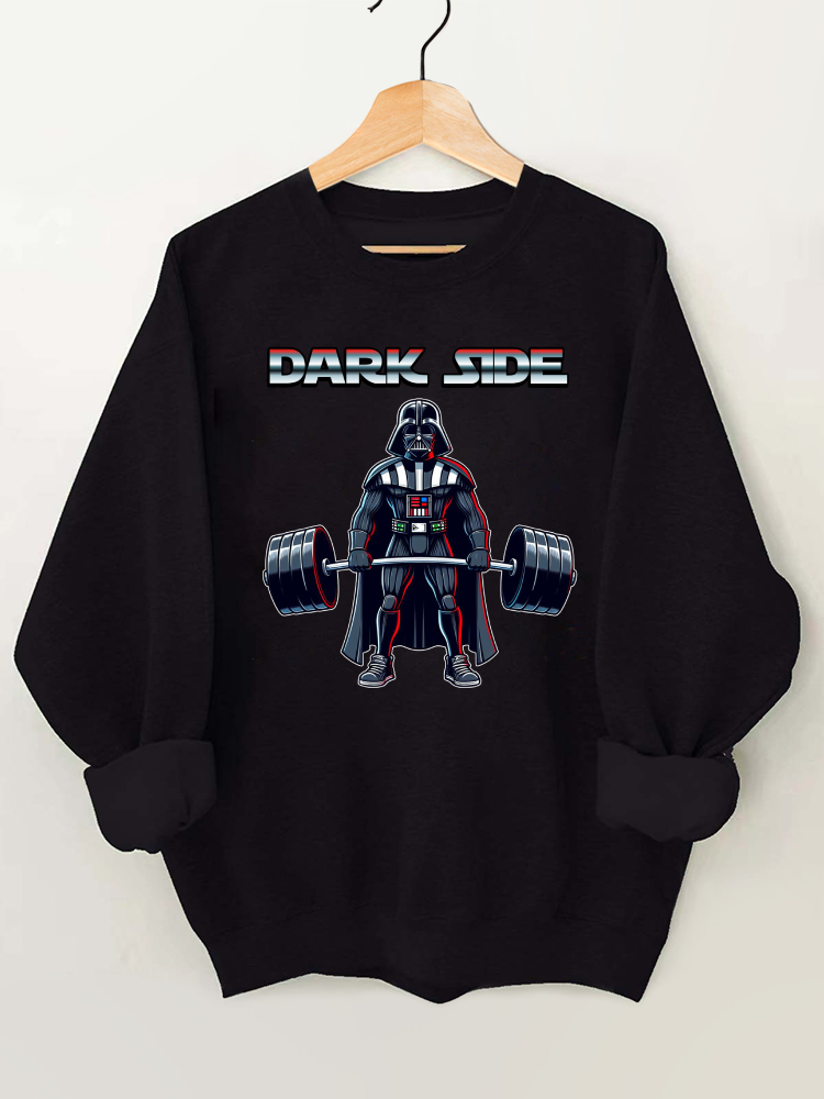 Dark Side Vader Deadlift Gym Sweatshirt