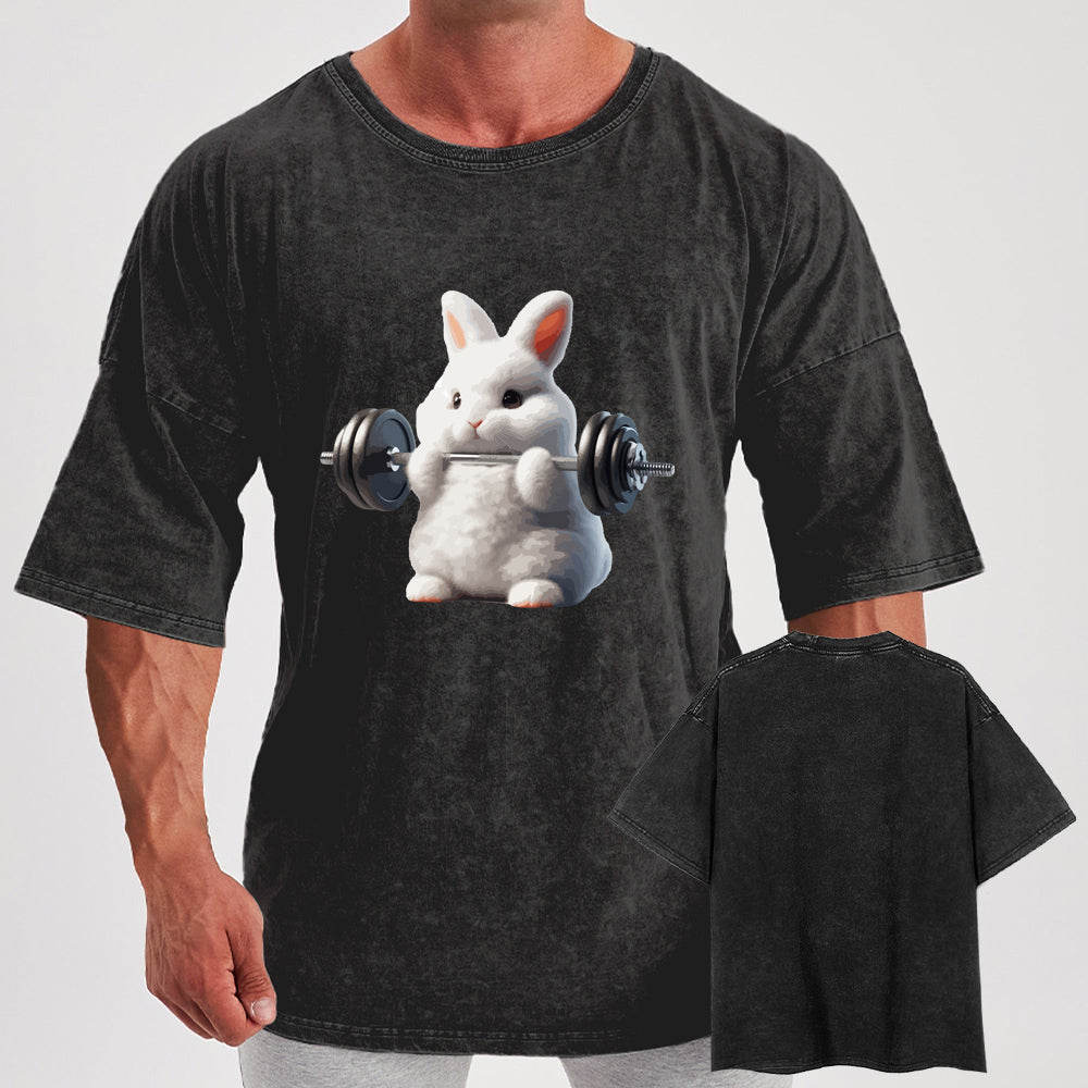 weightlifting rabbit Gym Shirt