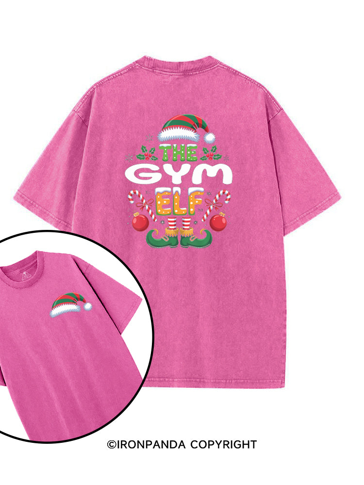 THE GYM ELF printed Gym Shirt
