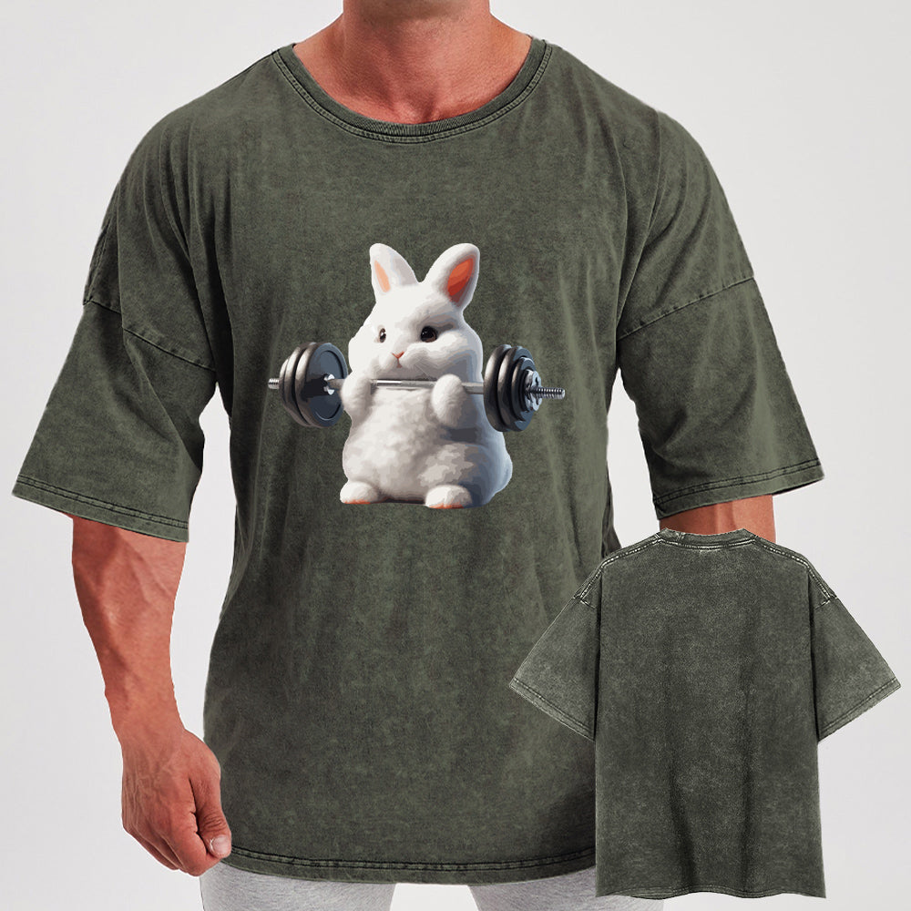 weightlifting rabbit Gym Shirt