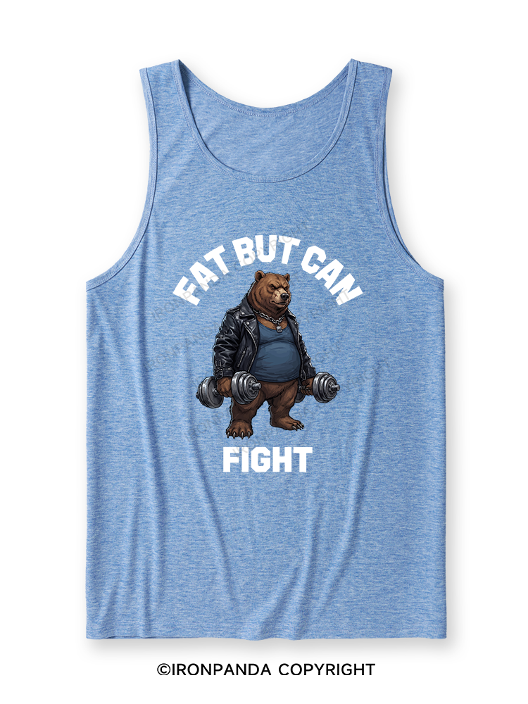 Fat But Can Fight Ultra Soft Heather Tank