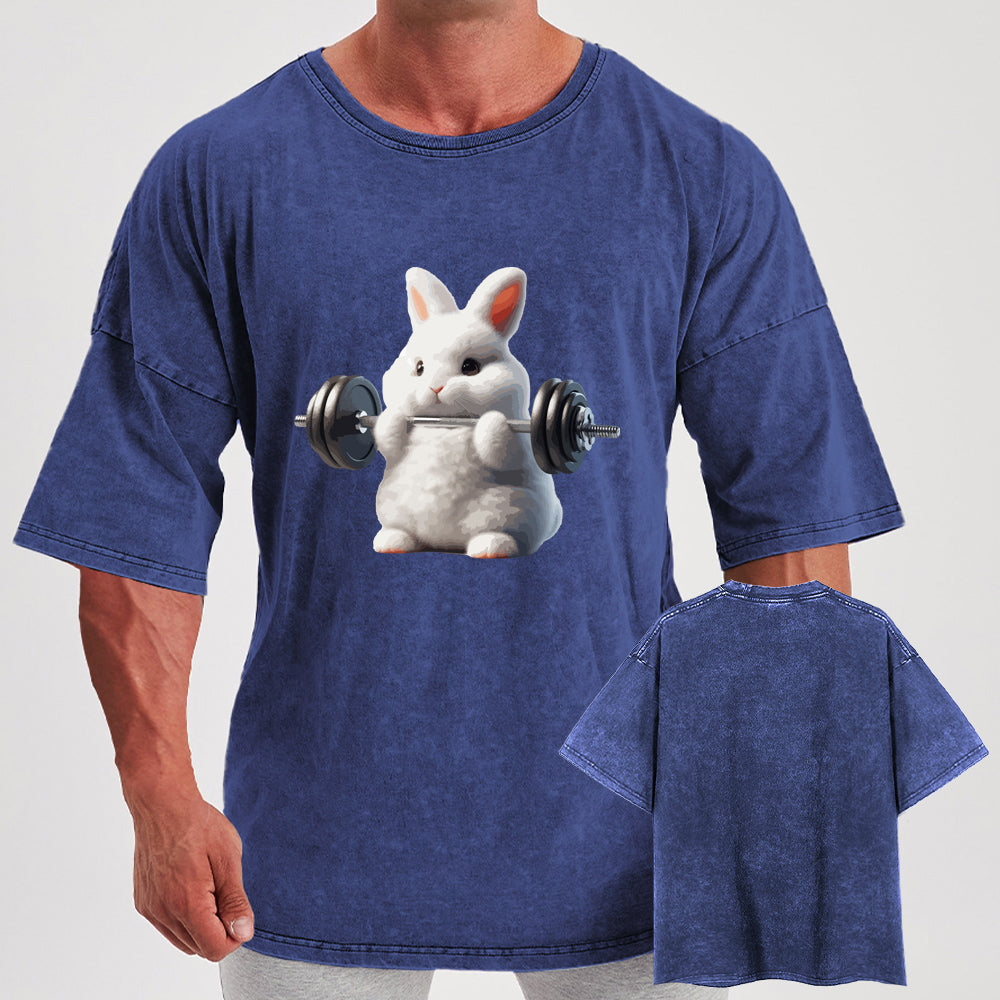 weightlifting rabbit Gym Shirt