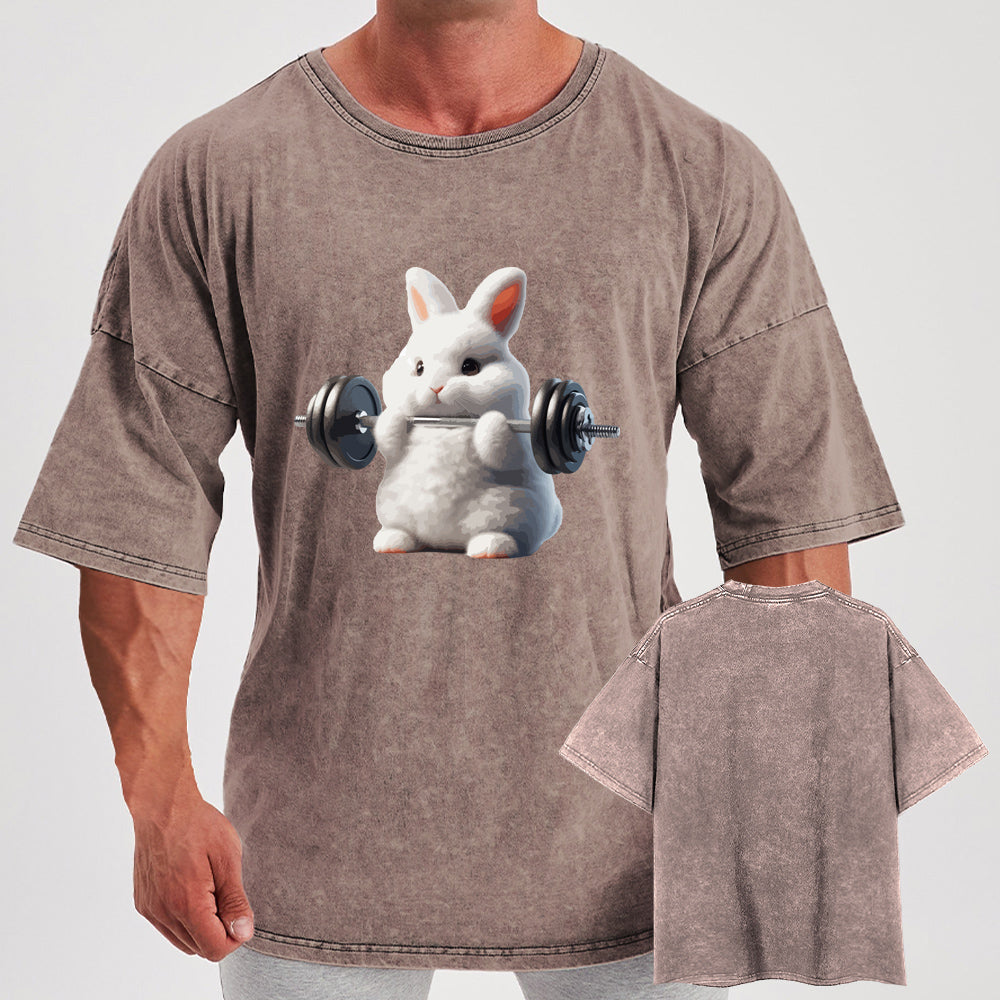 weightlifting rabbit Gym Shirt