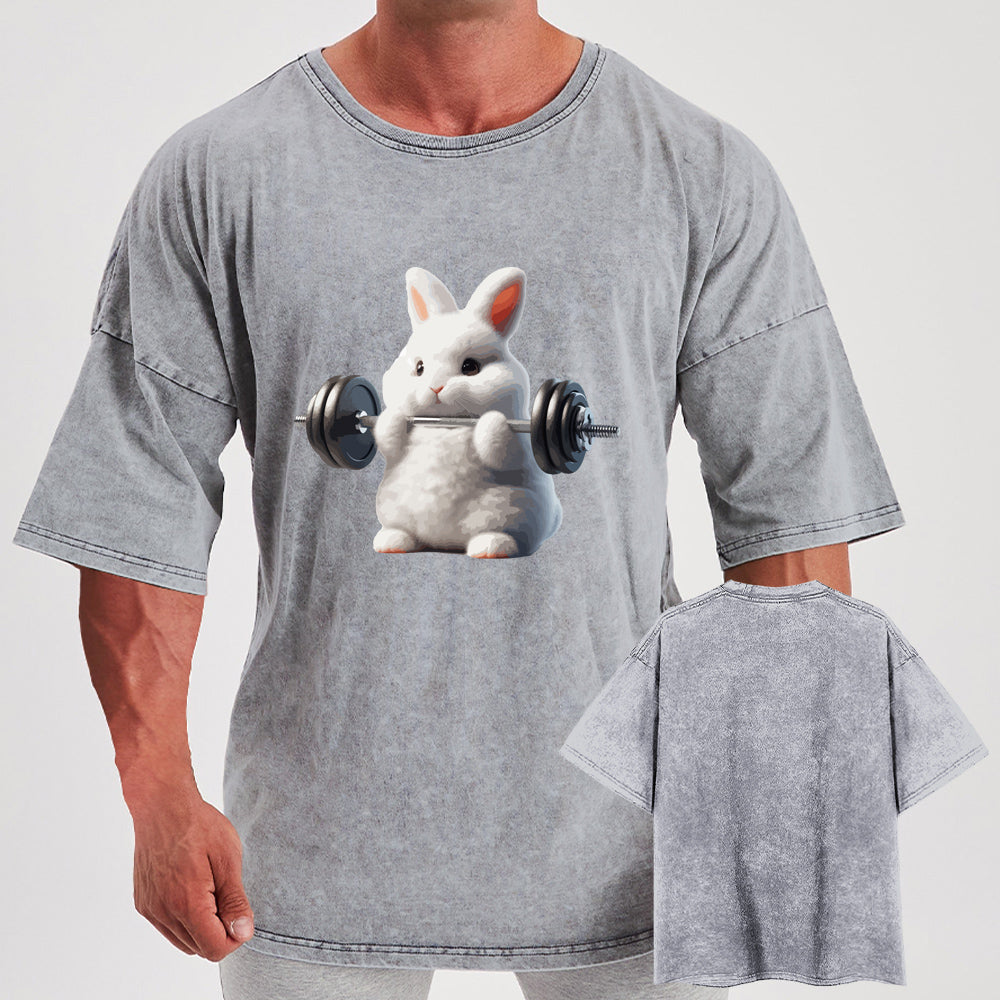 weightlifting rabbit Gym Shirt