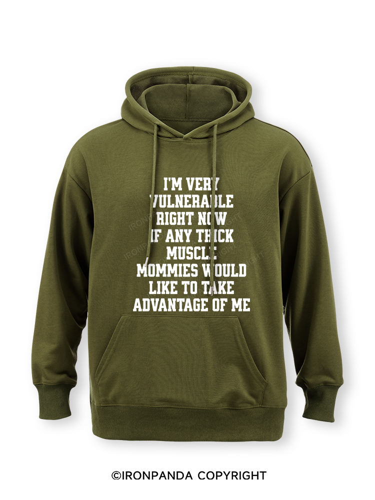 I'm very vulnerable right Classic Gym Hoodie