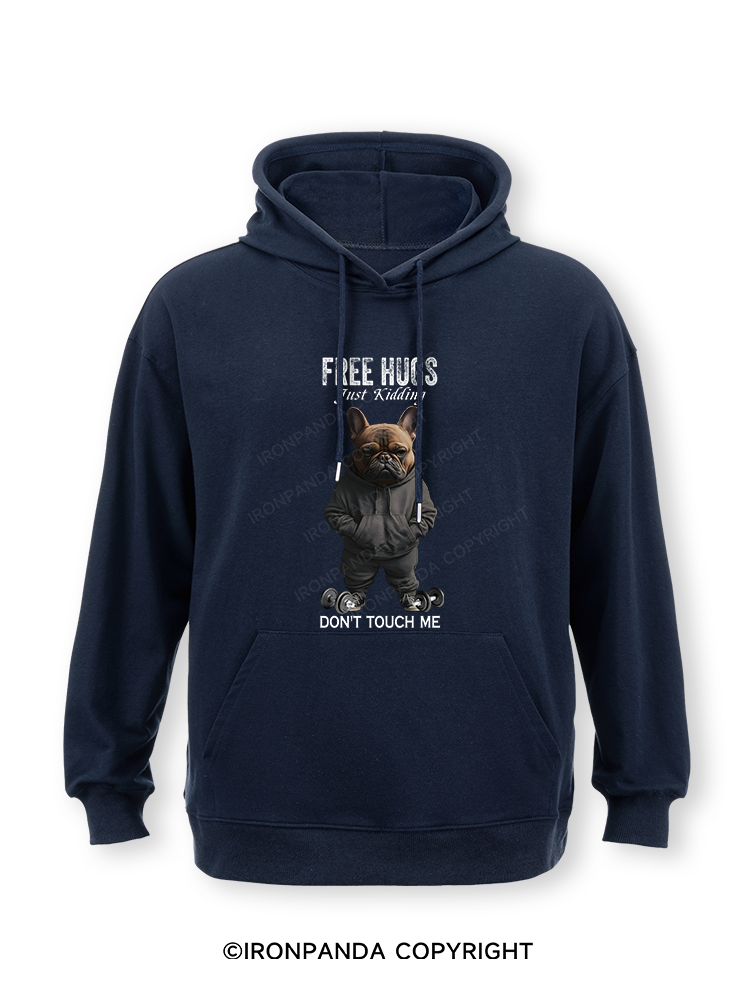 free hugs bulldog Classic Gym Hoodie