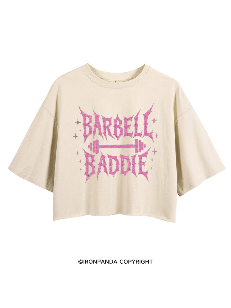 Barbell Baddie Fitness Weightlifting CROP TOPS