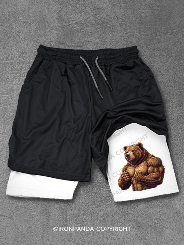 Buff Bear Bodybuilding Performance Training Shorts