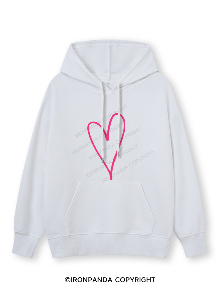 Heart Muscle Classic Gym Hoodie