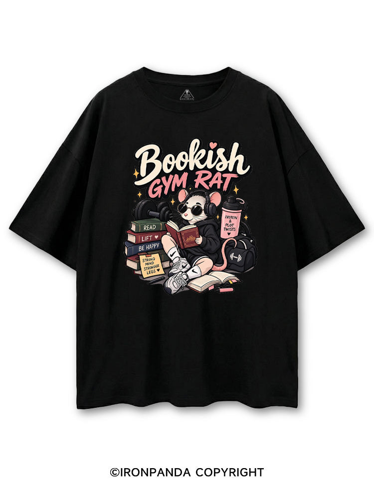 BOOKISH GYM RAT COTTON PUMP COVER