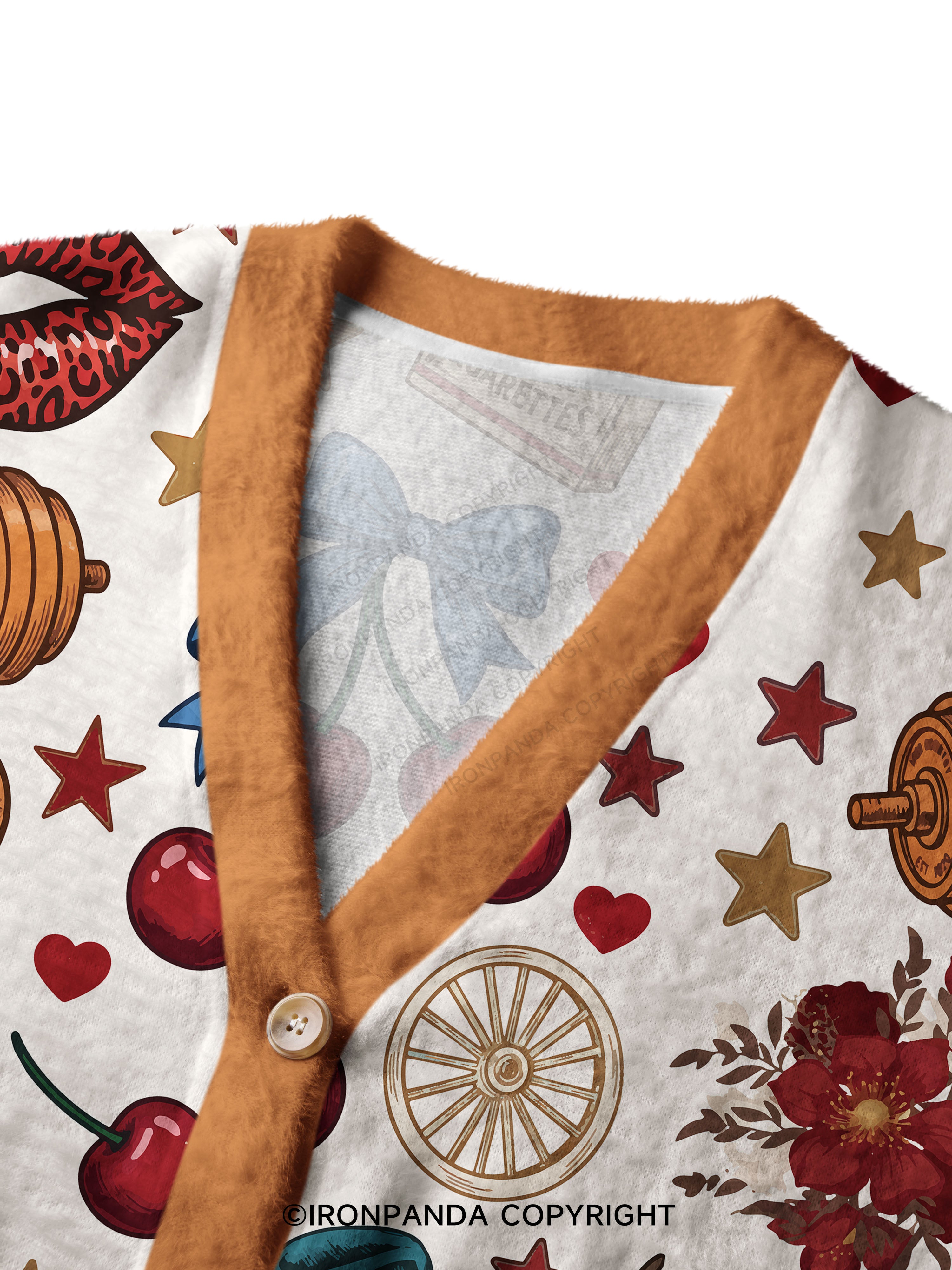 Sweat Hearts Western Ugly Cardigan Sweater