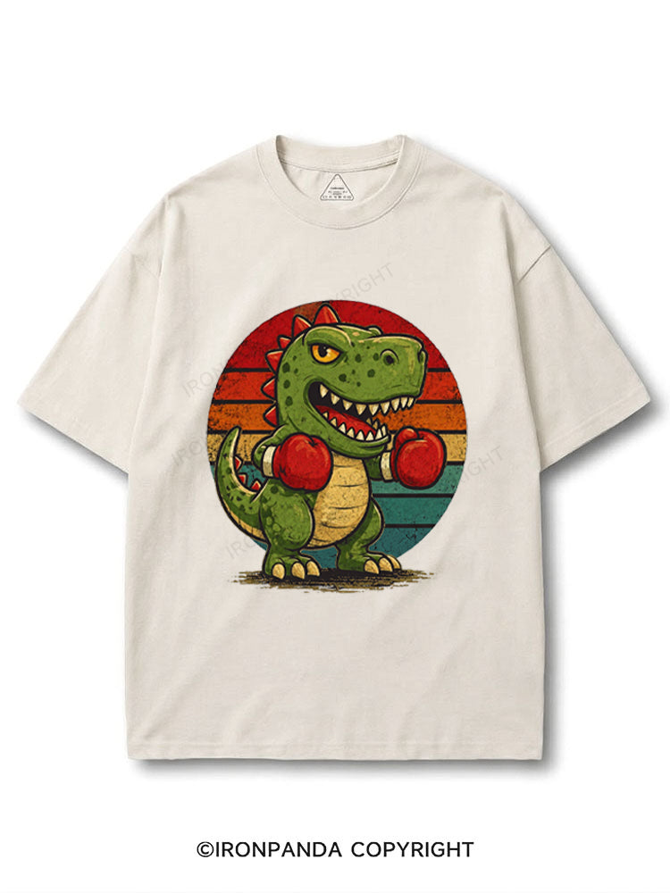 Funny Dinosaur with Boxing Gloves COTTON PUMP COVER